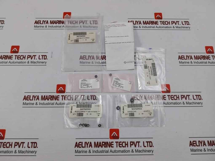 Wat069581 Pump Seal Kit W/Spring Waters Rev. 3