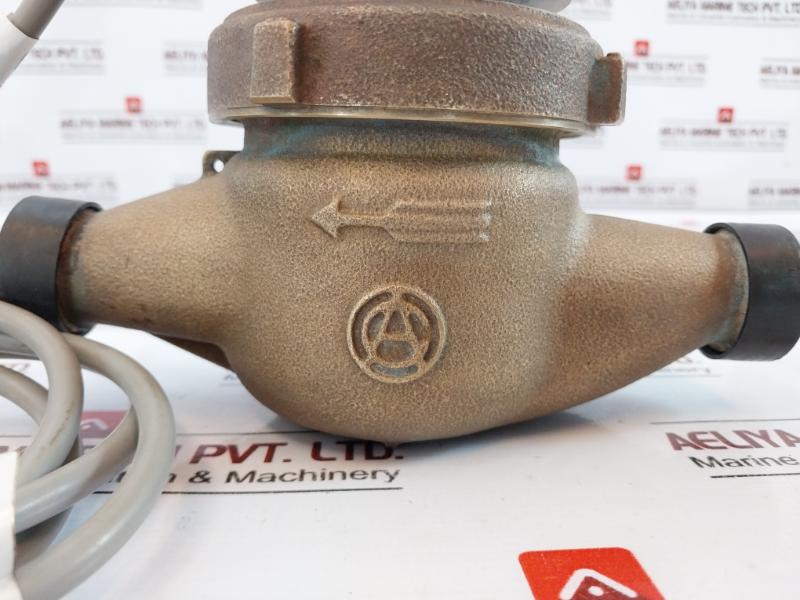 Water Meter W/ 20mm Body, 1.5m Cable 30°c To 90°c