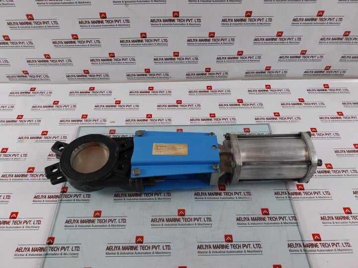 Watergates Dn 100 Knife Gate Valve With Pneumatic Actuator 230v/60hz Scanship