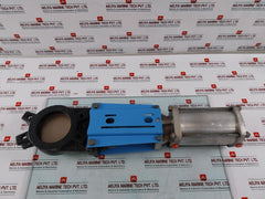 Watergates Dn 100 Knife Gate Valve With Pneumatic Actuator 230v/60hz Scanship