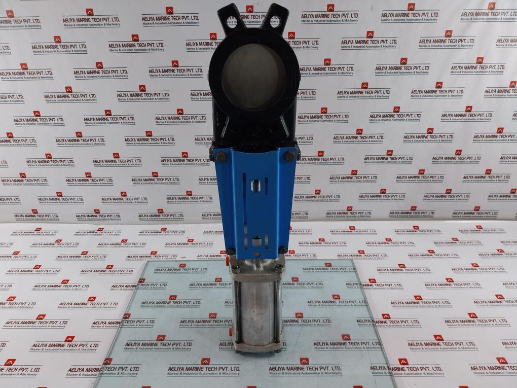 Watergates Dn 100 Knife Gate Valve With Pneumatic Actuator 230v/60hz Scanship