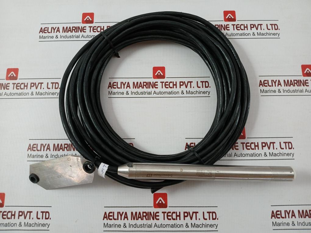 Waterpilot Fmx21 Endress+Hauser Hydrostatic Level Probe Sensor 13.5 Meter