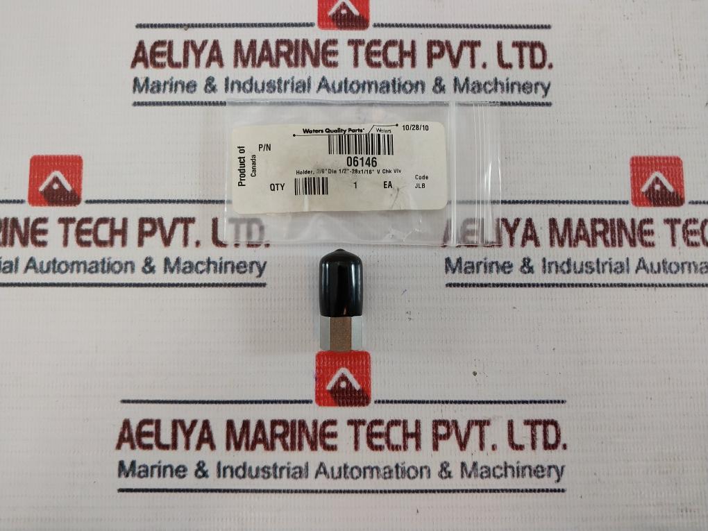 Waters 06146 3/8”dia ½” -28x1/16” V Chk Vlv Holder