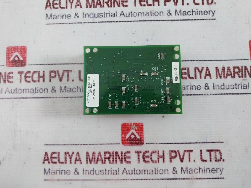 Waters 081184 487 Frontend Pcb Card Rev.B Rev.D Printed Circuit Board Module