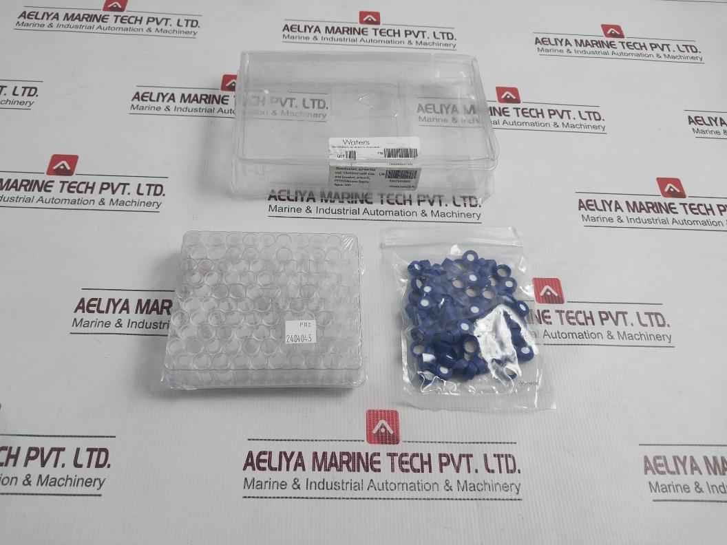 Waters 186000307Dv Deactivated Clear Glass Vial W/ Cap & Bonded (1 Box= 100Pcs)