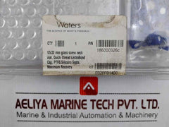 Waters 186000326C Clear Glass Screw Neck Vial With Cap 12X32 Mm (1 Box = 100Pcs)