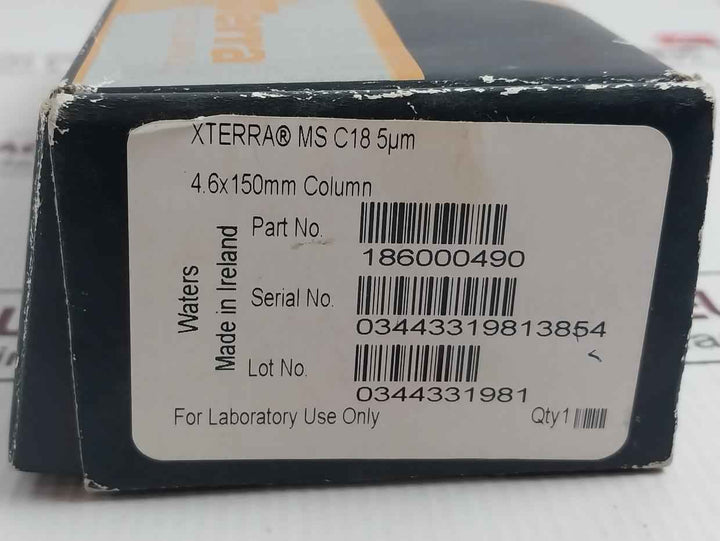 Waters 186000490 Xterra Column Ms C18 4.6X150Mm 5 Micrometer
