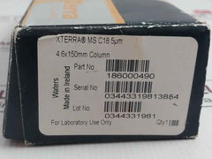Waters 186000490 Xterra Column Ms C18 4.6X150Mm 5 Micrometer