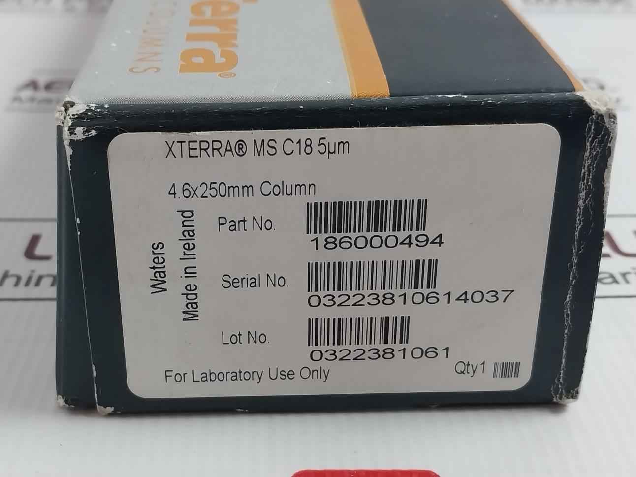 Waters 186000494 Xterra Column Ms C18 5 Micrometer 4.6X250Mm