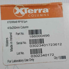 Waters 186000496 Xterra Shield Column Rp18 4.6X250Mm