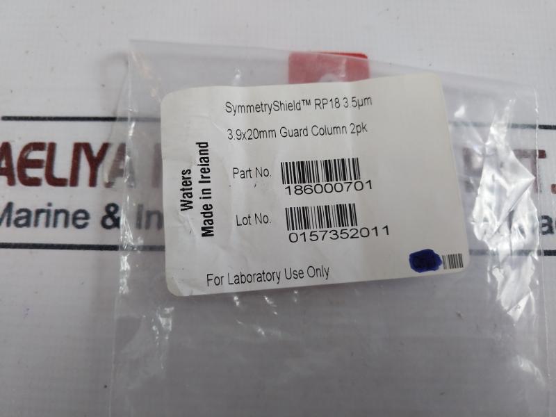 Waters 186000701 Symmetry Shield Rp18 3.5µM Guard Column 3.9X20Mm (1Pack = 2Pcs)