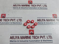 Waters 186002129 Red 9Mm Screw Cap With Bonded Ptfe/Silicone (1 Packet)