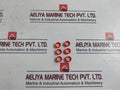 Waters 186002129 Red 9Mm Screw Cap With Bonded Ptfe/Silicone (1 Packet)