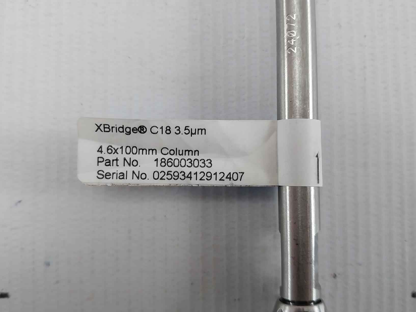 Waters 186003033 Xbridge Column 4.6 X 100mm 24072