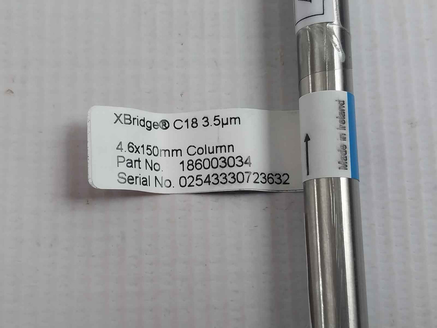 Waters 186003034 Xbridge Beh Column C18 4.6X150Mm 3.5 Micrometer