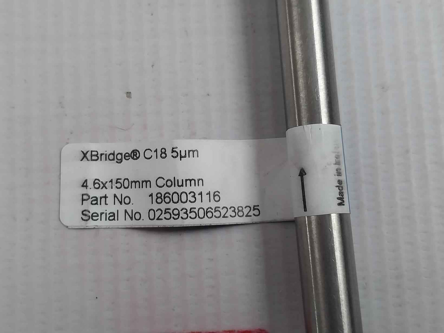 Waters 186003116 Xbridge Beh Column C18 4.6X150Mm 5 Micrometer