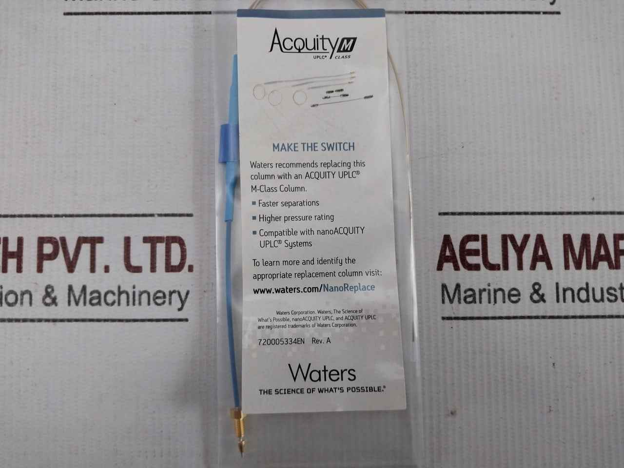 Waters 186003542 Uplc Column 10k Psi 130a 1.7 Micrometer Rev.a