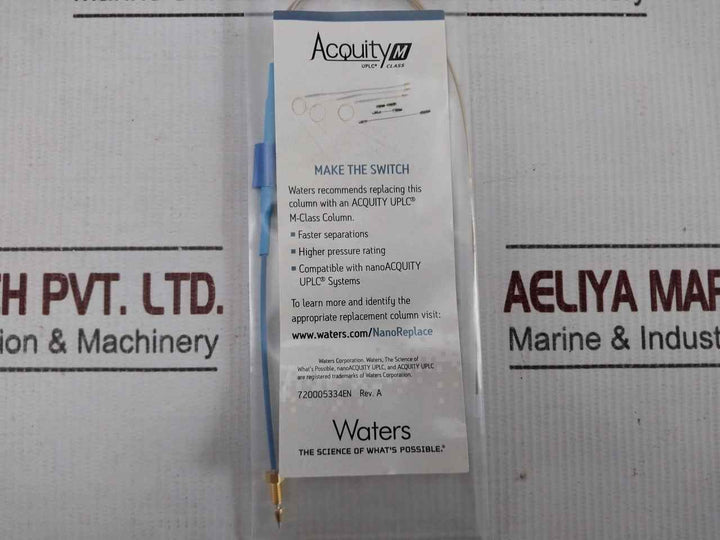 Waters 186003542 Uplc Column 10k Psi 130a 1.7 Micrometer Rev.a