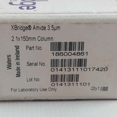 Waters 186004861 Xbridge Beh Amide Column 2.1X150Mm 3.5 Micrometer