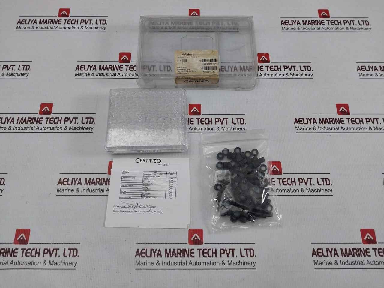 Waters 186005663cv Truview Lcms Certified Vial Box Us D453 837 S