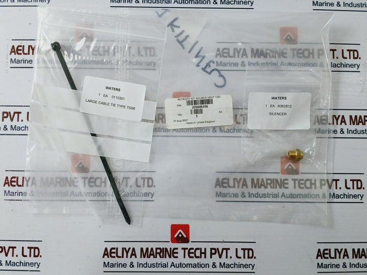 Waters 205000496 Large Cable Tie, Silencer, Cable Gland, O-ring, Retrofit Kit