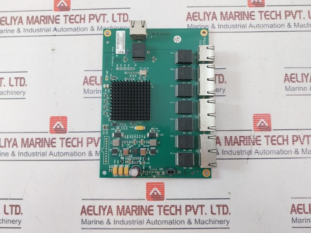 Waters 210000282-r 7 Port Ethernet Board Pcb 510000282 Rev E Gm0945 R 88