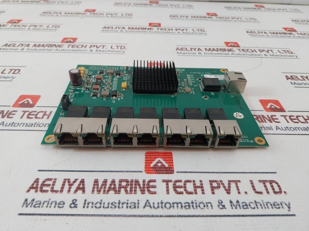 Waters 210000282-r 7 Port Ethernet Board Pcb 510000282 Rev E Gm0945 R 88