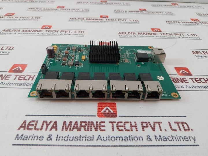 Waters 210000282-r 7 Port Ethernet Board Pcb 510000282 Rev E Gm0945 R 88