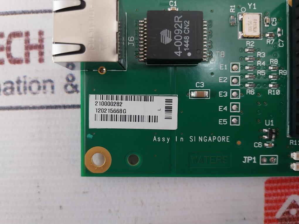 Waters 210000282 7 Port Ethernet Card Rev F Pcb 510000282 94V-0