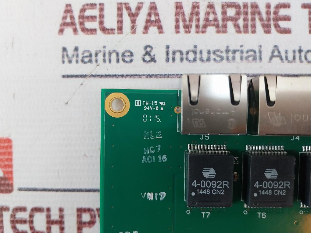 Waters 210000282 7 Port Ethernet Card Rev F Pcb 510000282 94V-0