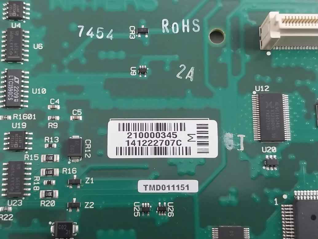 Waters 210000345 Qsm Pump Pc Board Tmd011151 Mlv1-h
