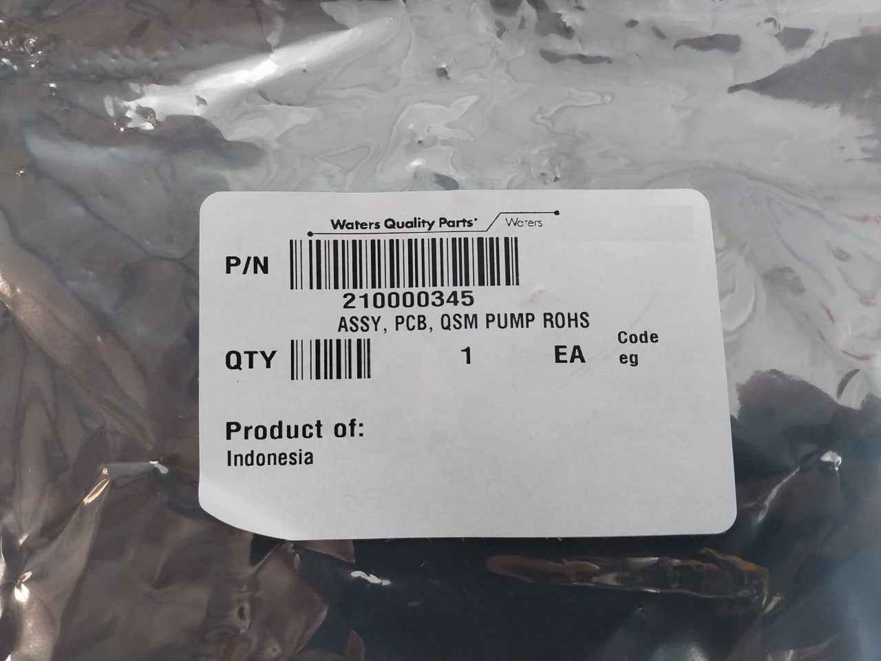 Waters 210000345 Qsm Pump Pc Board Tmd011151 Mlv1-h