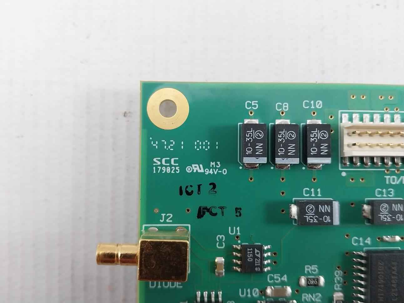 Waters 210000423 Detector Front End Amp Board 94v-0