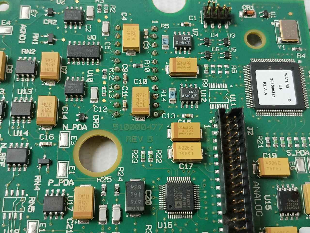 Waters 210000477 Charge Amp Pcb Mlv3-h Rev.A 94V-0