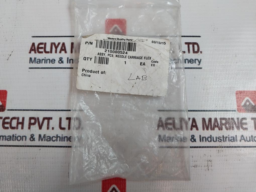 Waters 210000524 Pcb Needle Carriage Flex Assy Rev-b Dc 3913