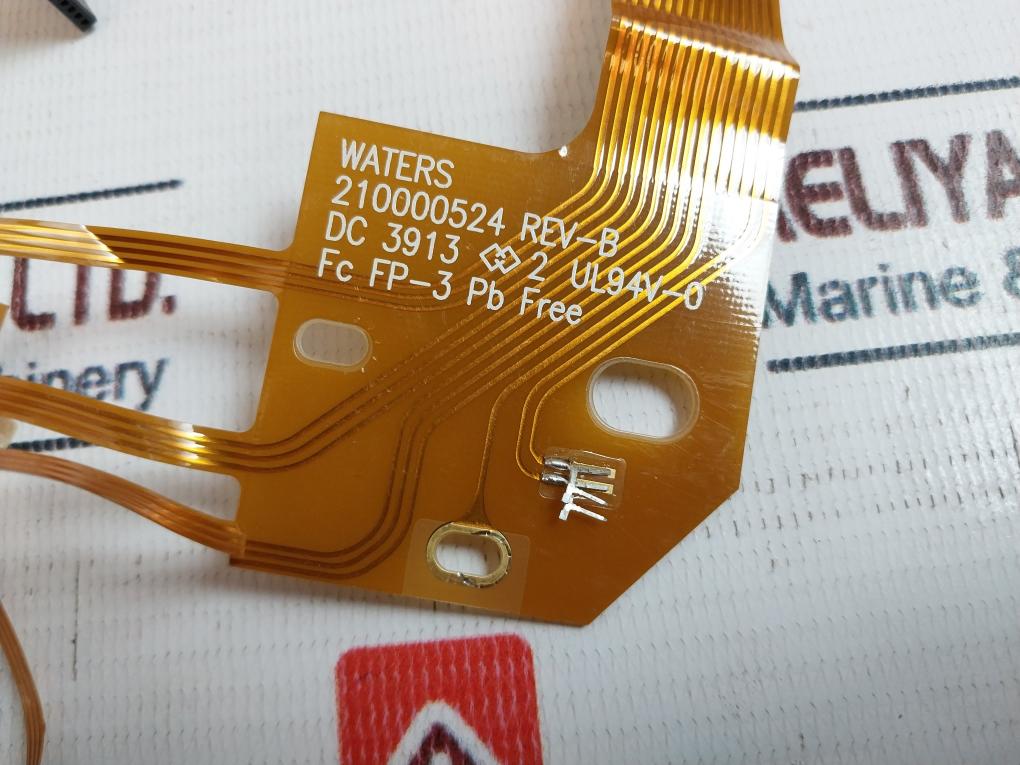 Waters 210000524 Pcb Needle Carriage Flex Assy Rev-b Dc 3913