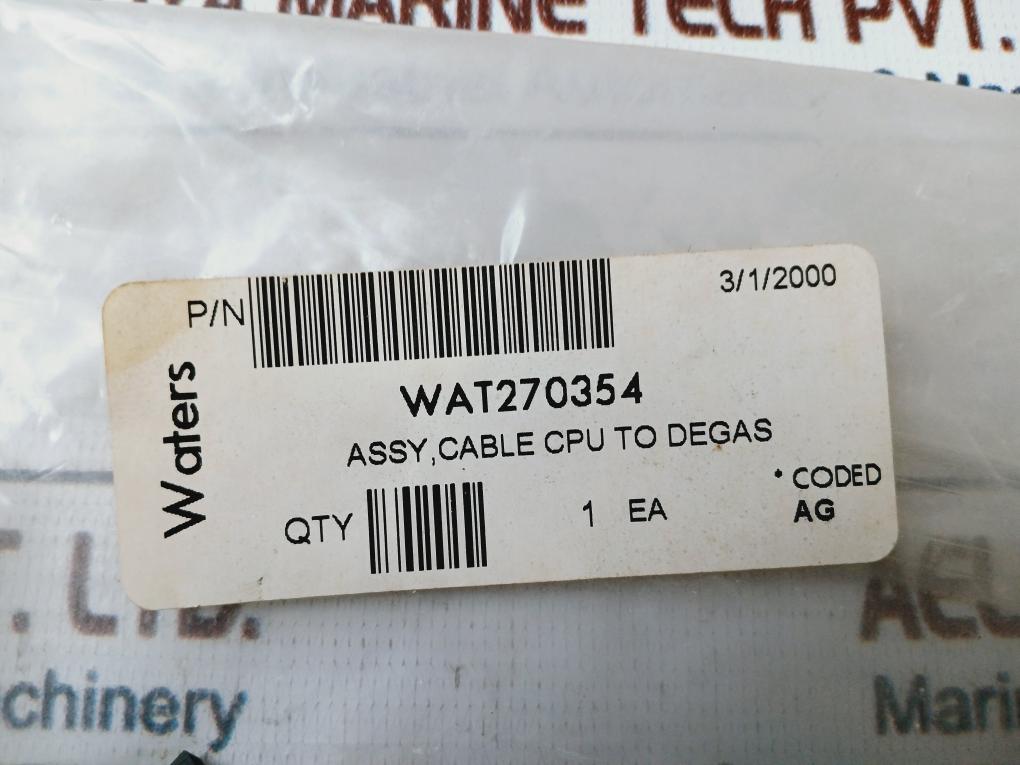 Waters 270354 Ag Connection Cable Wat270354