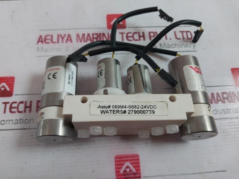 Waters Bio-chem Valve 279000779 089M4-s682-24Vdc 100T3-s682 973-263-3001