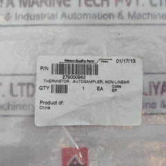 Waters 279000962 Non-linear Thermistor Autosampler Code Ep