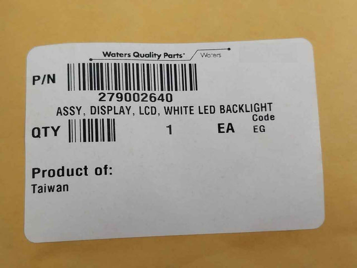Waters 279002640 Lcd Display Assembly 94V-0 Hdm64Gs12L-w-u14F Rev A