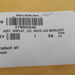 Waters 279002640 Lcd Display Assembly 94V-0 Hdm64Gs12L-w-u14F Rev A
