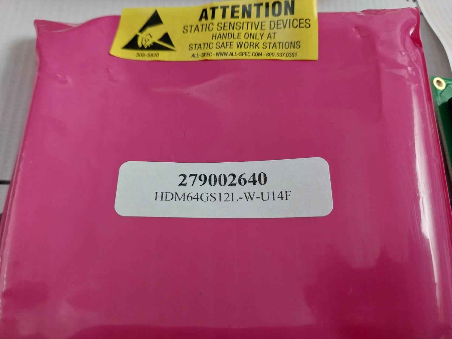 Waters 279002640 Lcd Display Assembly 94V-0 Hdm64Gs12L-w-u14F Rev A
