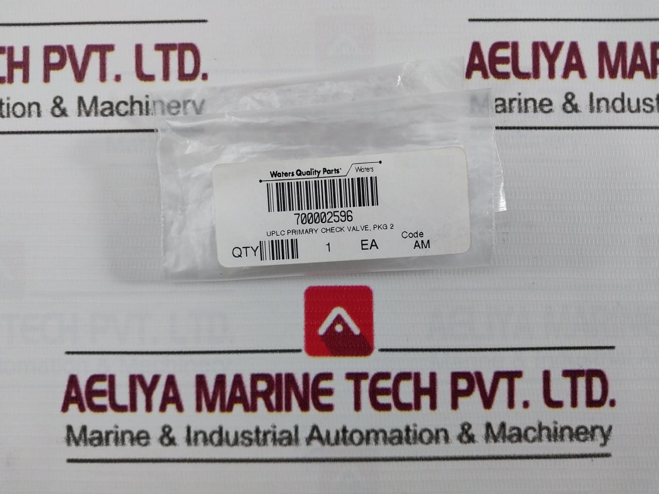 Waters 289001771 Assy Check Valve Spring Loaded
