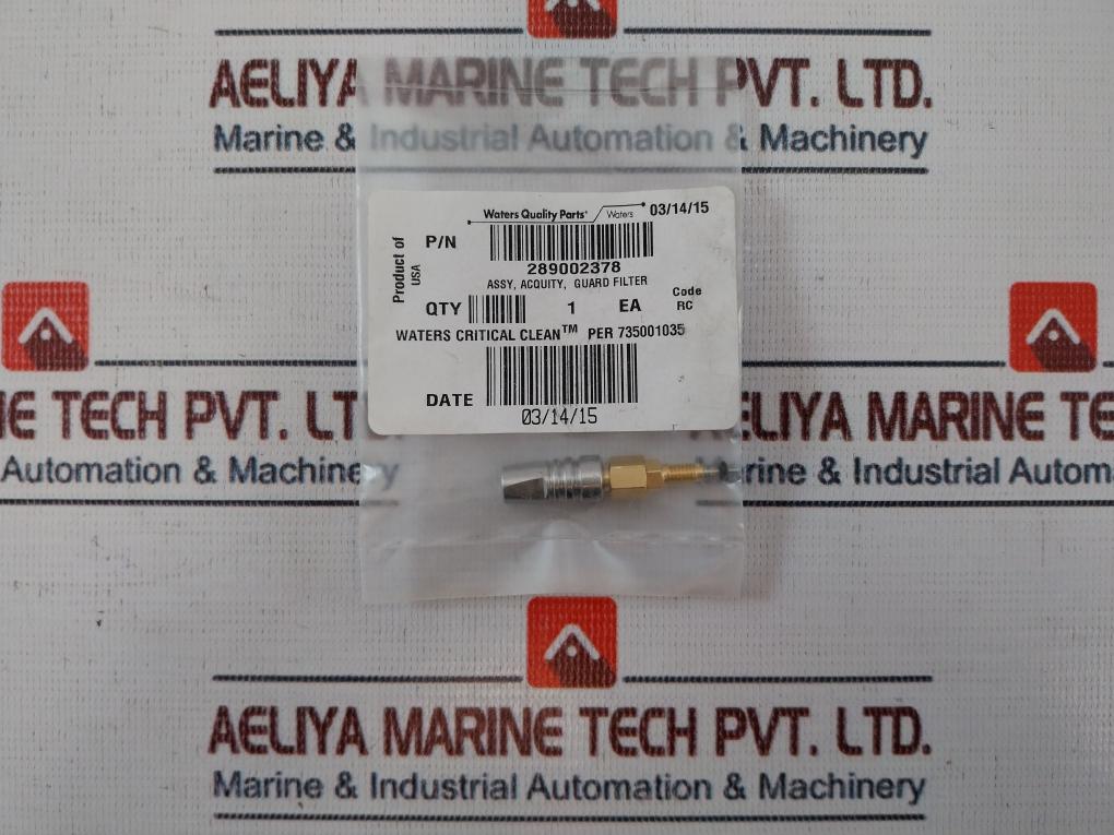 Waters 289002378 Assy, Acquity, Guard Filter