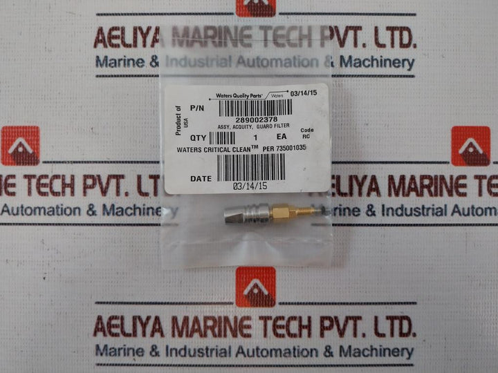 Waters 289002378 Assy, Acquity, Guard Filter