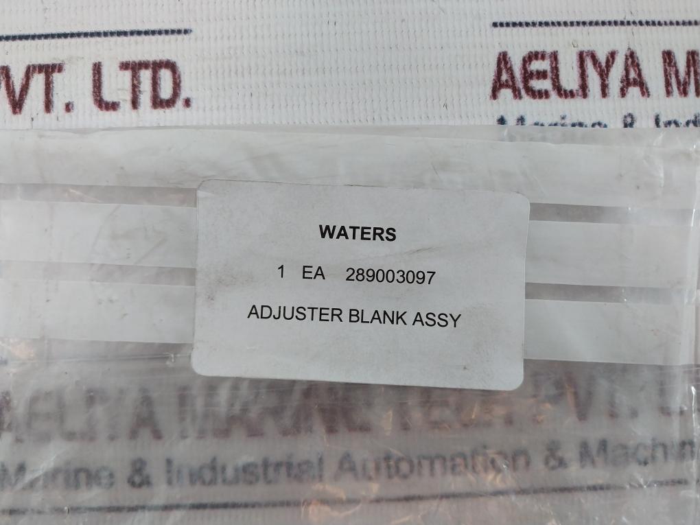 Waters 289003097 Adjuster Blank Assy