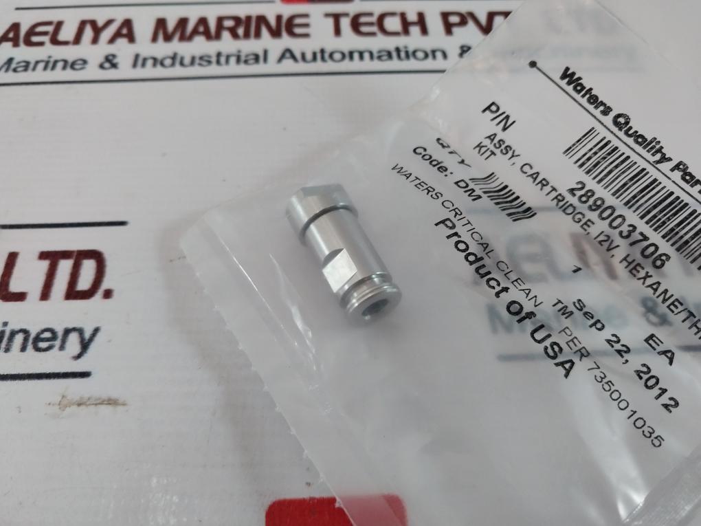 Waters 289003706 Cartridge Assembly I2v, Hexane/thf Kit
