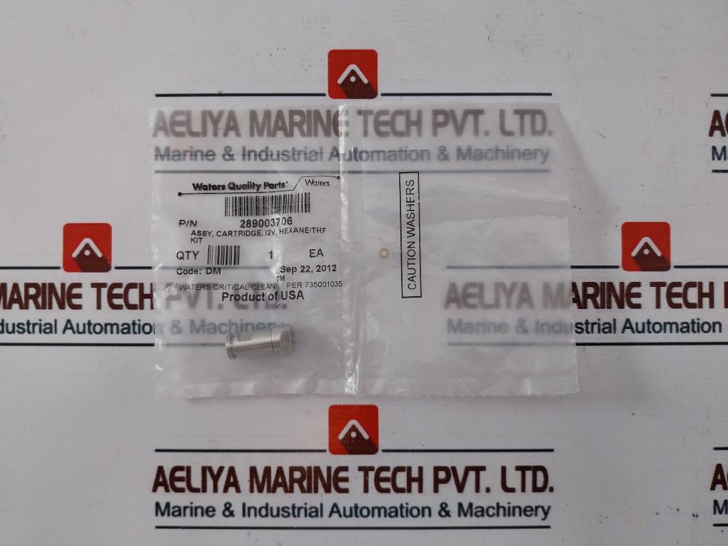 Waters 289003706 Cartridge Hexane/Thf Kit Assy