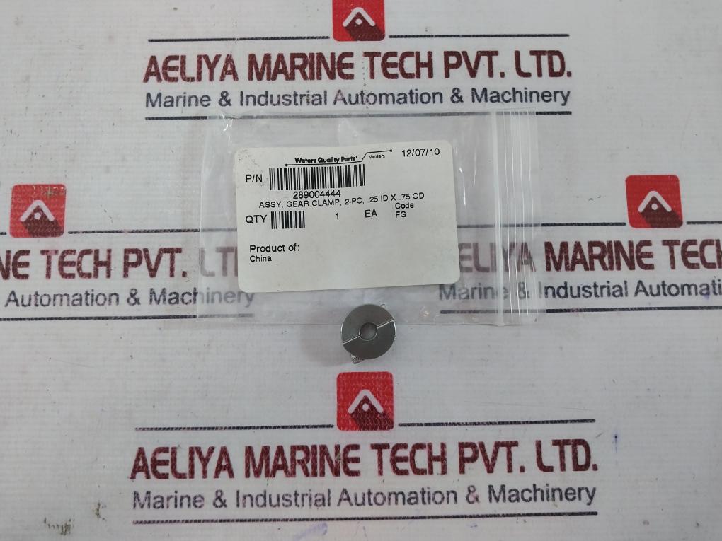 Waters 289004444 Assy, Gear Clamp, 2-pc, .25 Id X .75 Od