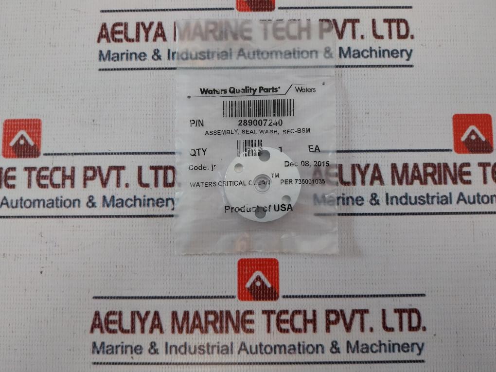 Waters 289007240 Assembly, Seal Wash, Sfc-bsm
